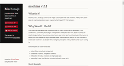 Desktop Screenshot of machina-js.org